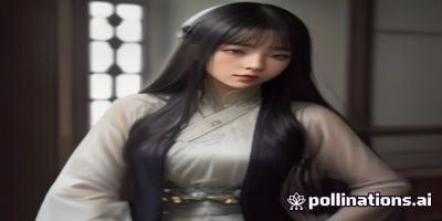 西方经典裸体美女油画修复工作室，修复师在放大镜下细心修复一幅文艺复兴时期的人体画作